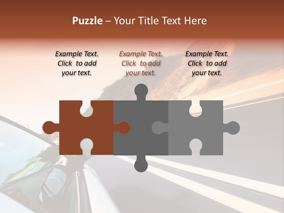 Weather Mountain Curve PowerPoint Template