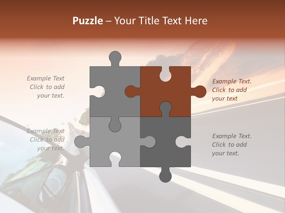 Weather Mountain Curve PowerPoint Template