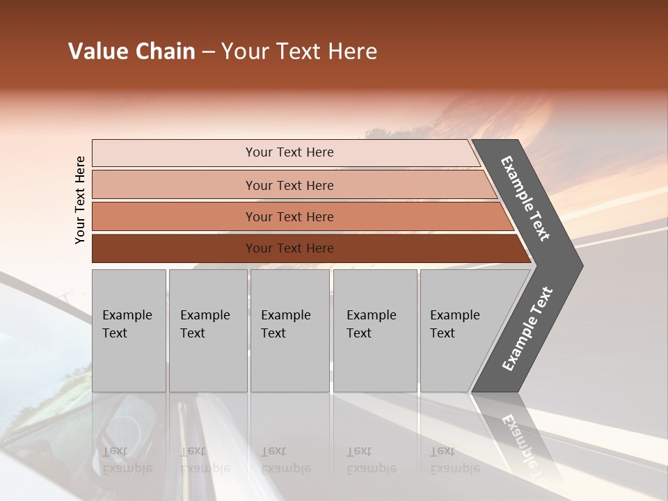 Weather Mountain Curve PowerPoint Template