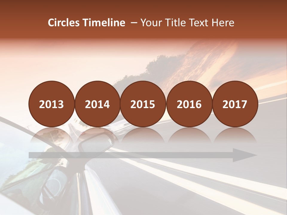 Weather Mountain Curve PowerPoint Template