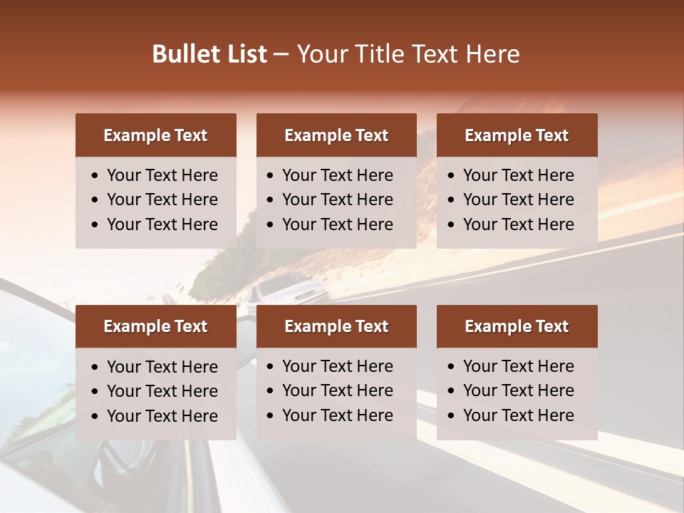 Weather Mountain Curve PowerPoint Template