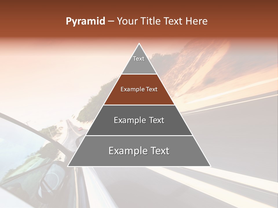 Weather Mountain Curve PowerPoint Template