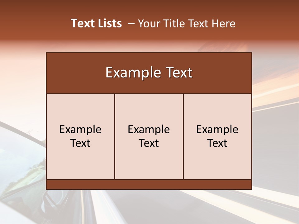 Weather Mountain Curve PowerPoint Template