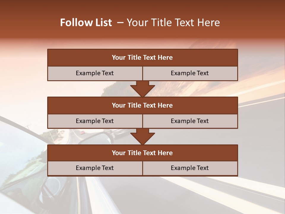 Weather Mountain Curve PowerPoint Template