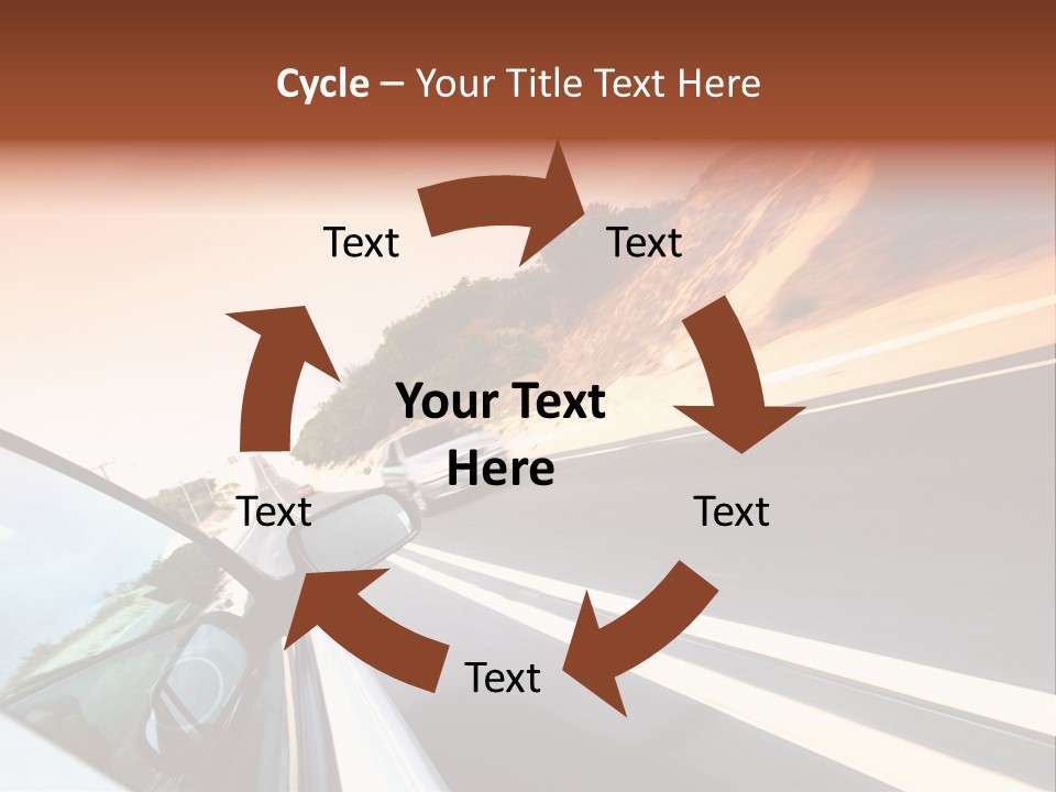 Weather Mountain Curve PowerPoint Template