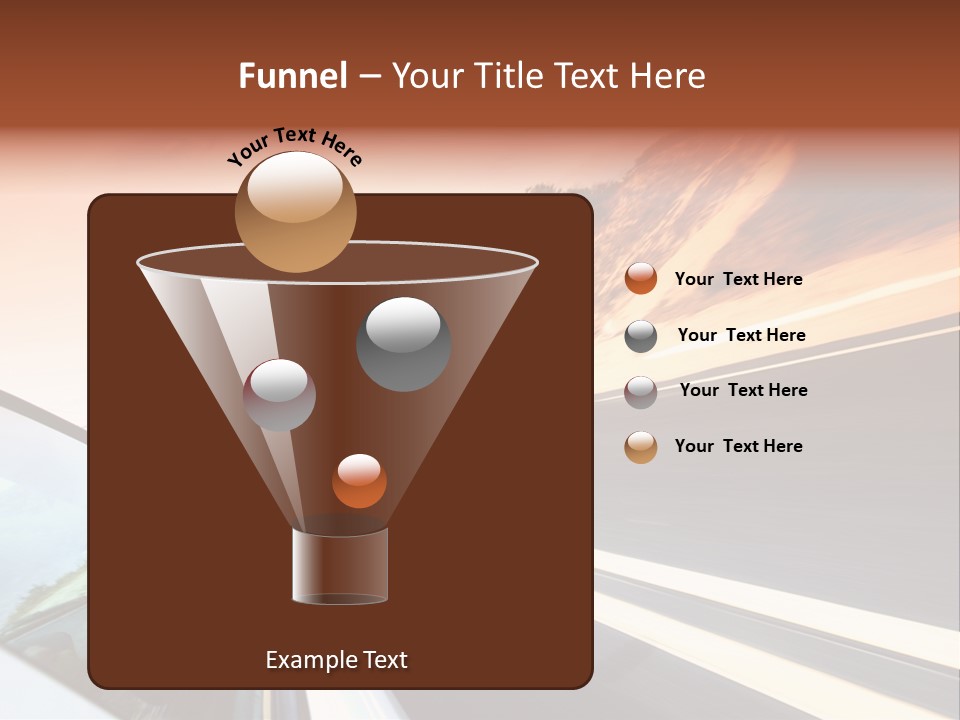 Weather Mountain Curve PowerPoint Template