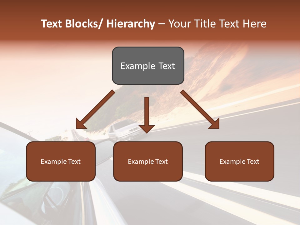 Weather Mountain Curve PowerPoint Template