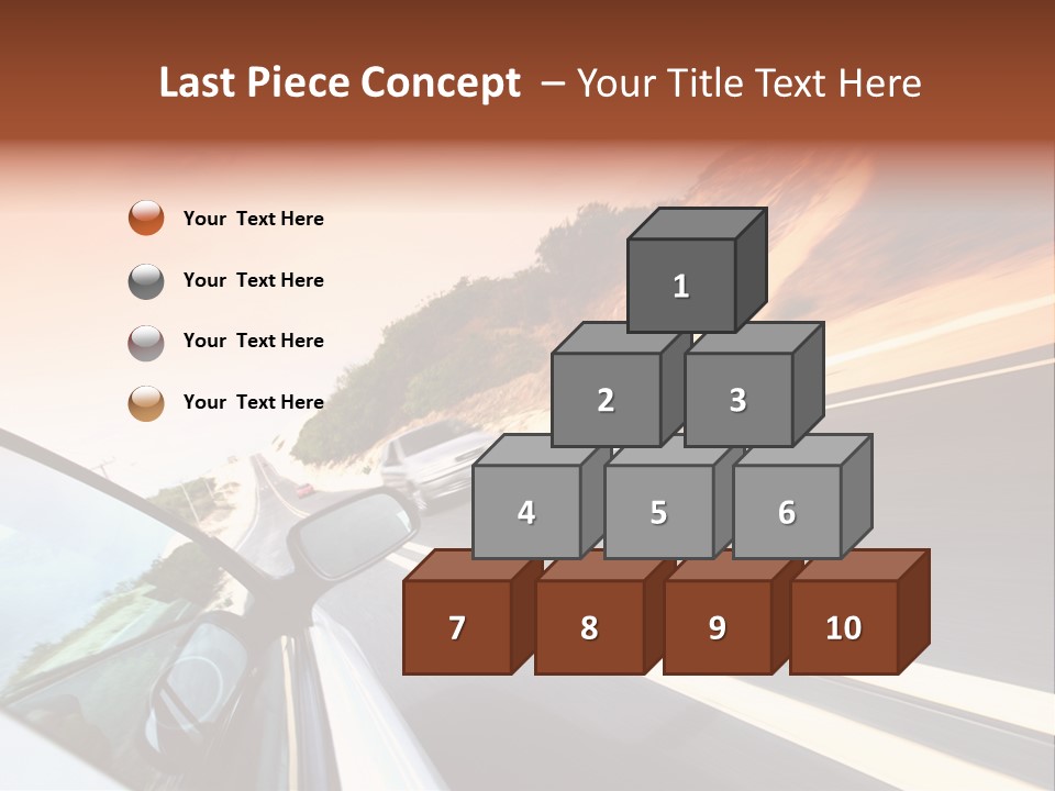 Weather Mountain Curve PowerPoint Template