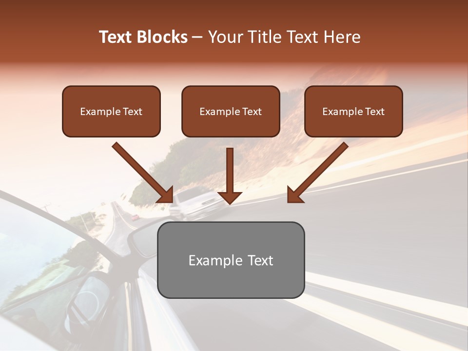 Weather Mountain Curve PowerPoint Template