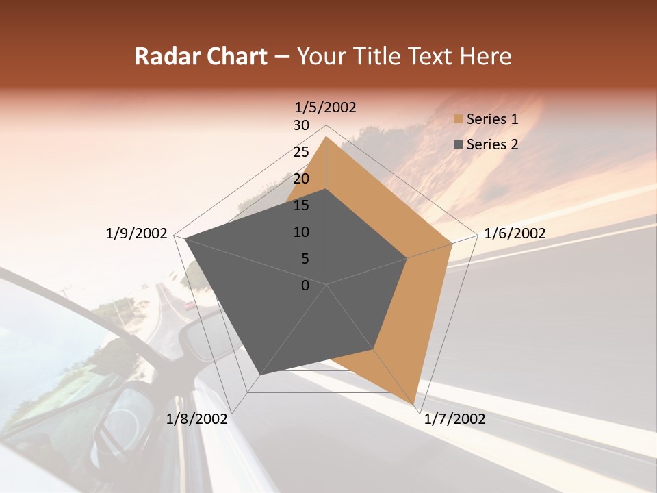 Weather Mountain Curve PowerPoint Template