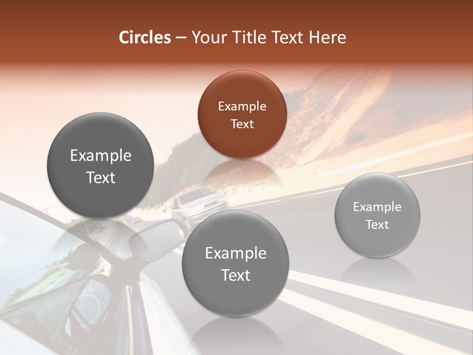 Weather Mountain Curve PowerPoint Template