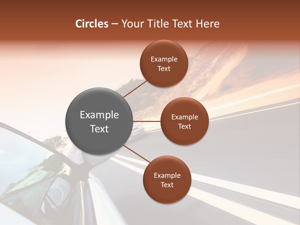 Weather Mountain Curve PowerPoint Template