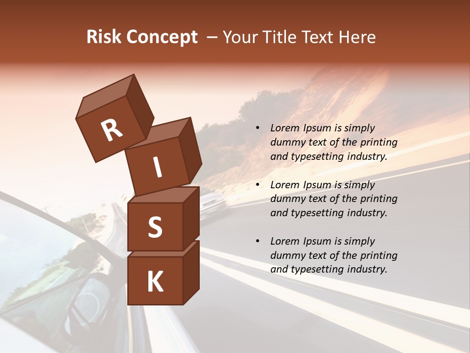 Weather Mountain Curve PowerPoint Template