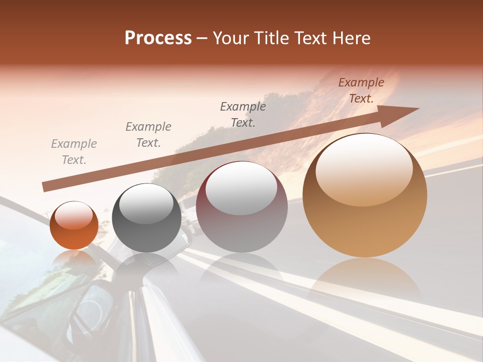 Weather Mountain Curve PowerPoint Template