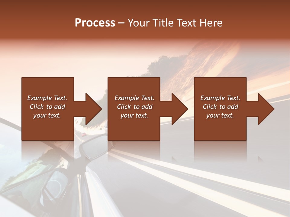 Weather Mountain Curve PowerPoint Template