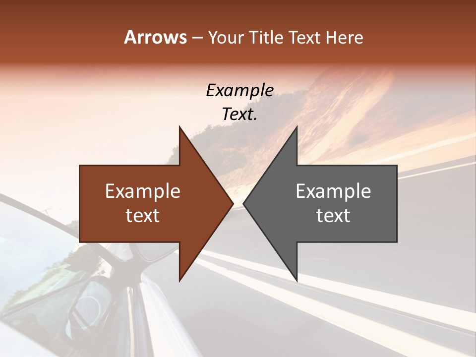 Weather Mountain Curve PowerPoint Template