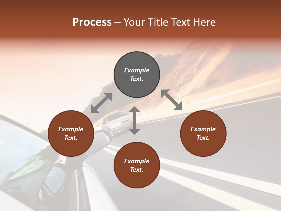 Weather Mountain Curve PowerPoint Template
