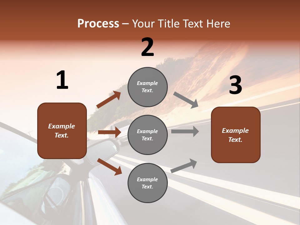 Weather Mountain Curve PowerPoint Template