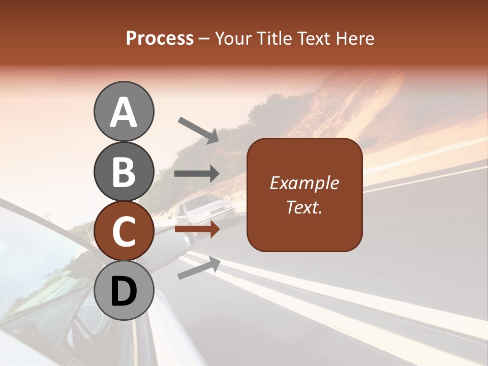 Weather Mountain Curve PowerPoint Template