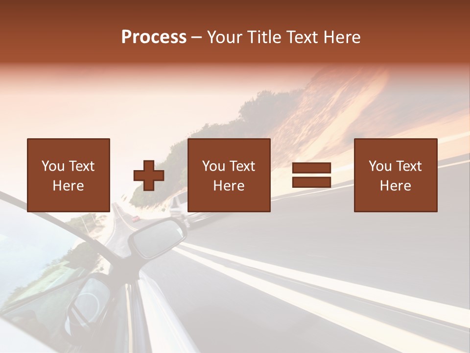 Weather Mountain Curve PowerPoint Template