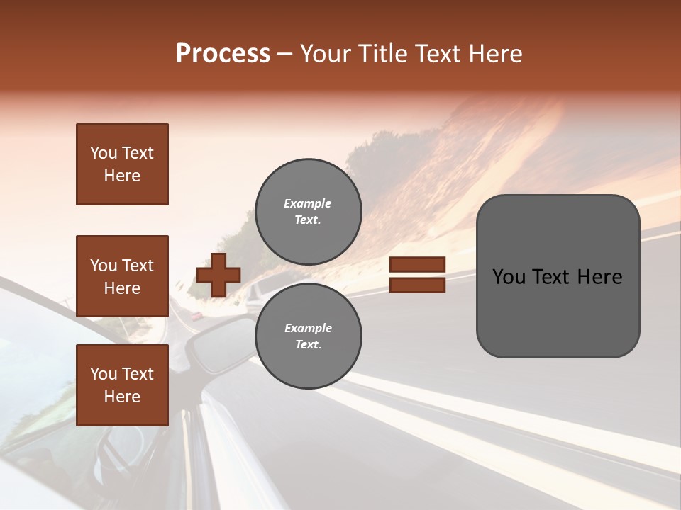 Weather Mountain Curve PowerPoint Template