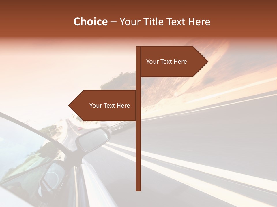 Weather Mountain Curve PowerPoint Template
