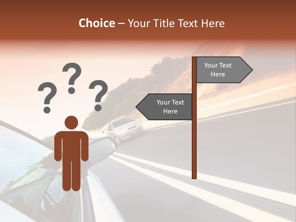 Weather Mountain Curve PowerPoint Template