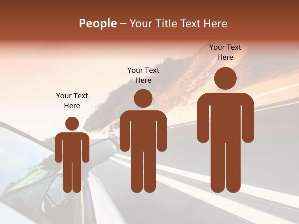 Weather Mountain Curve PowerPoint Template