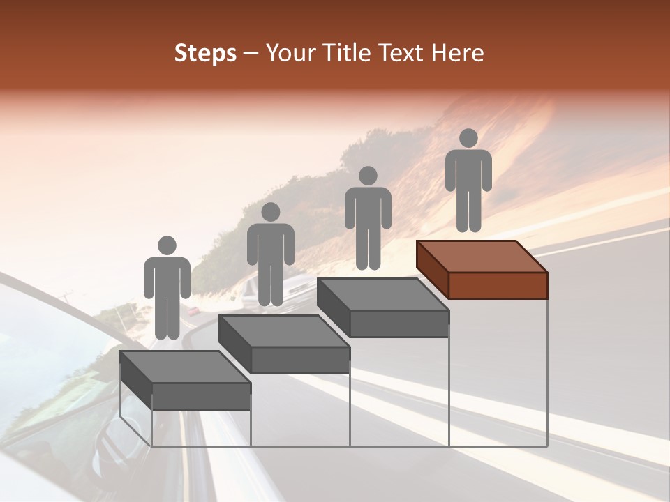 Weather Mountain Curve PowerPoint Template