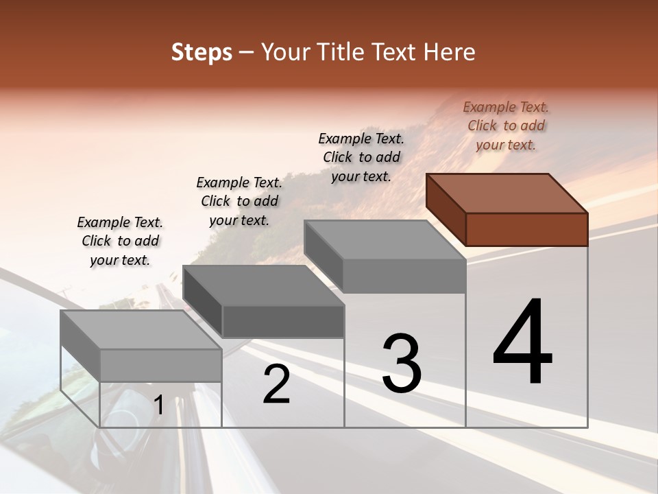Weather Mountain Curve PowerPoint Template