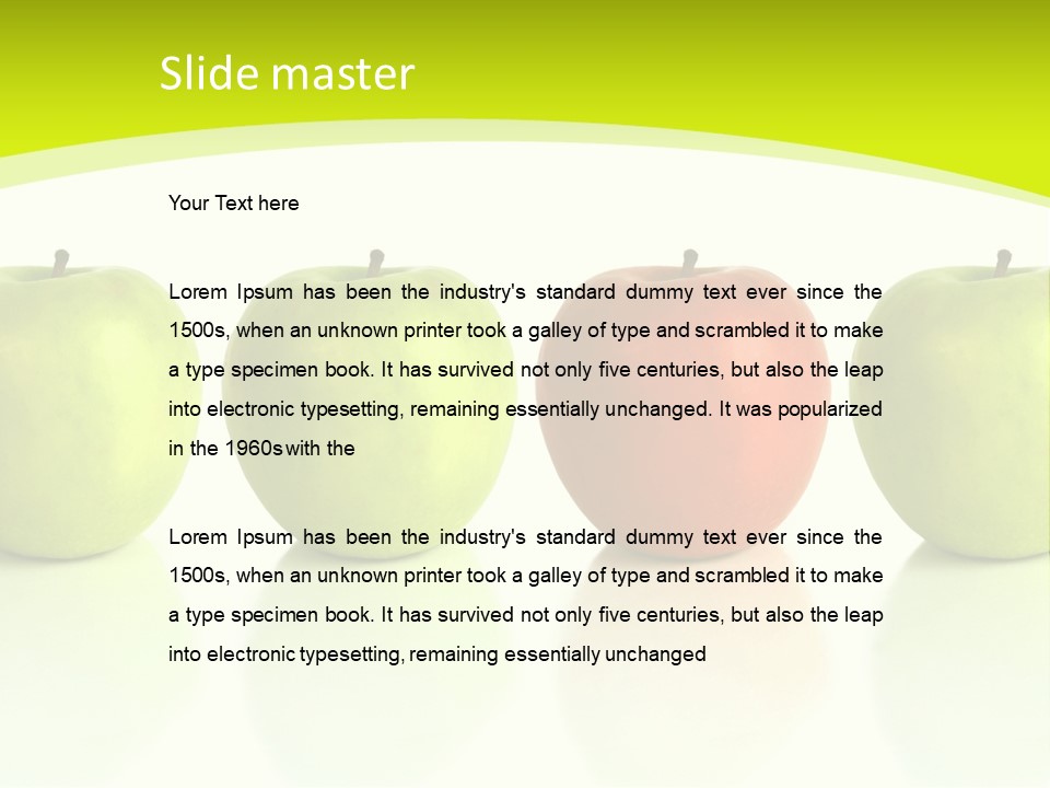 Nutrition Original Innovative PowerPoint Template