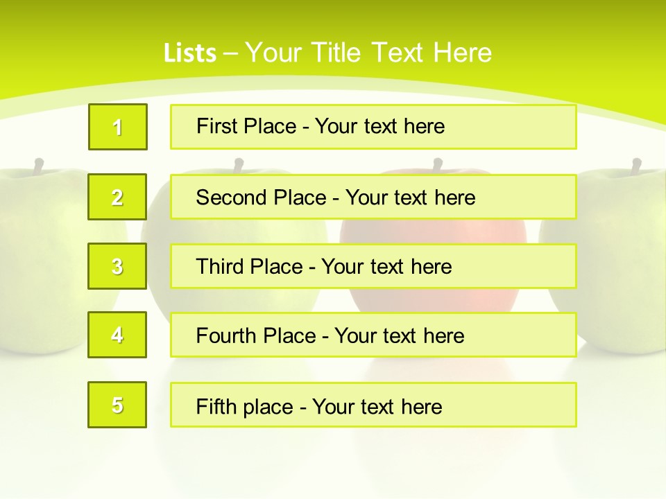 Nutrition Original Innovative PowerPoint Template