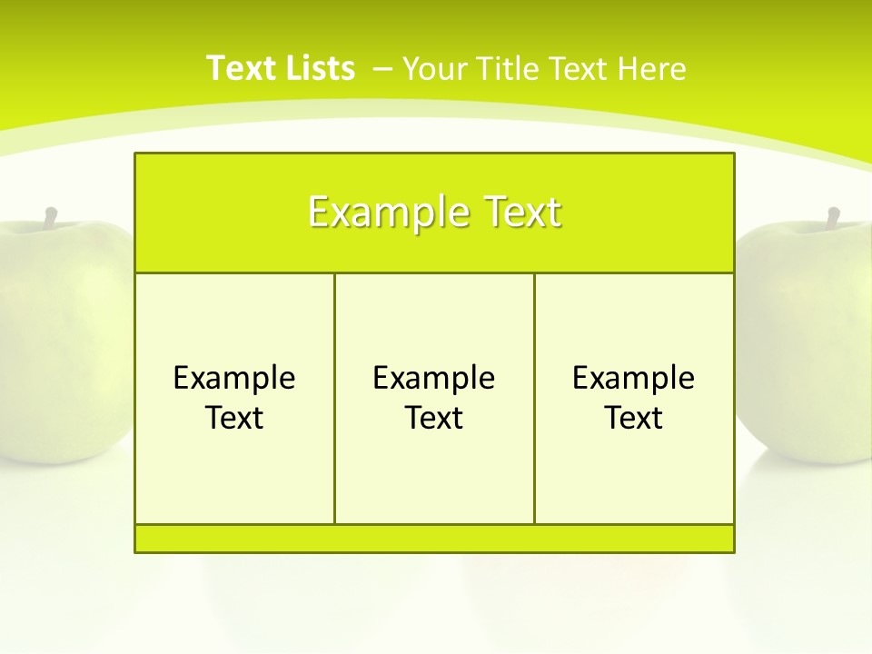 Nutrition Original Innovative PowerPoint Template