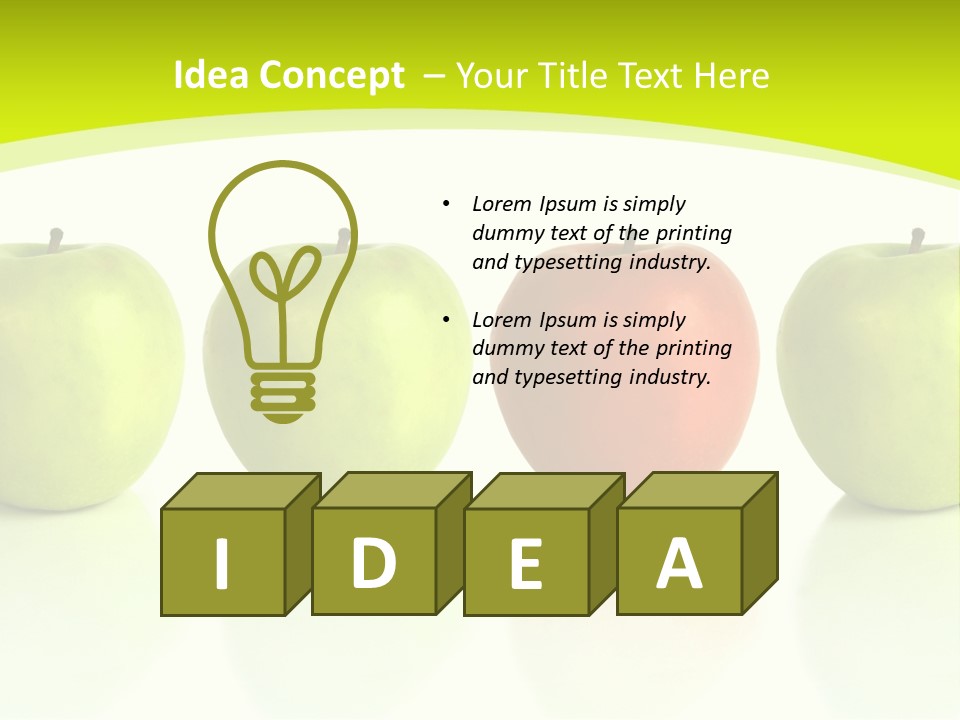 Nutrition Original Innovative PowerPoint Template