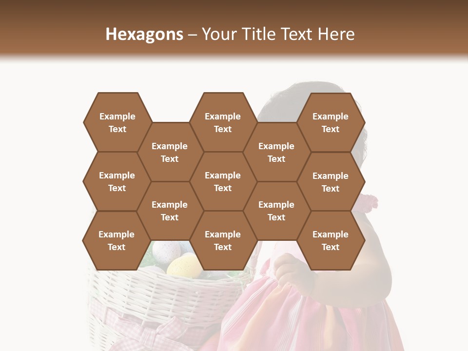 Biracial Smile Speckled PowerPoint Template