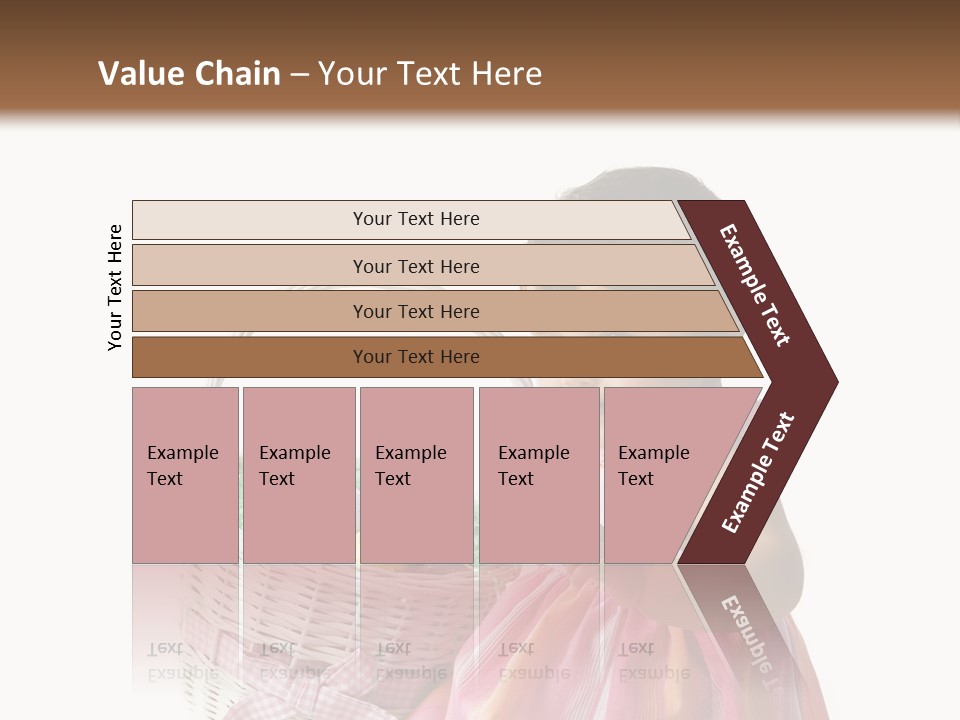 Biracial Smile Speckled PowerPoint Template