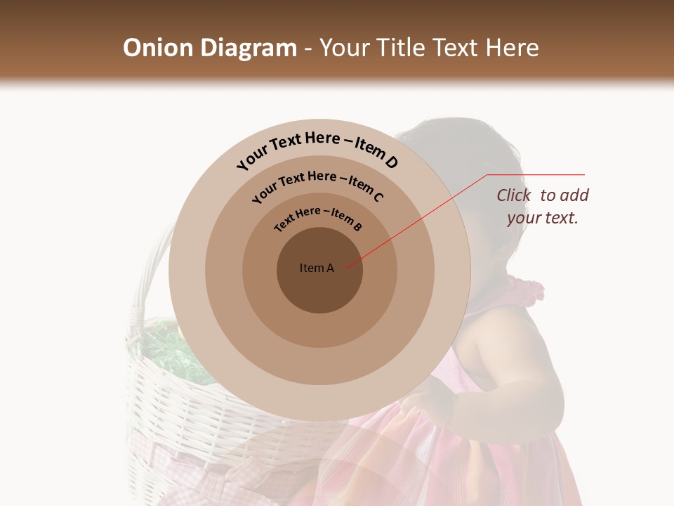 Biracial Smile Speckled PowerPoint Template