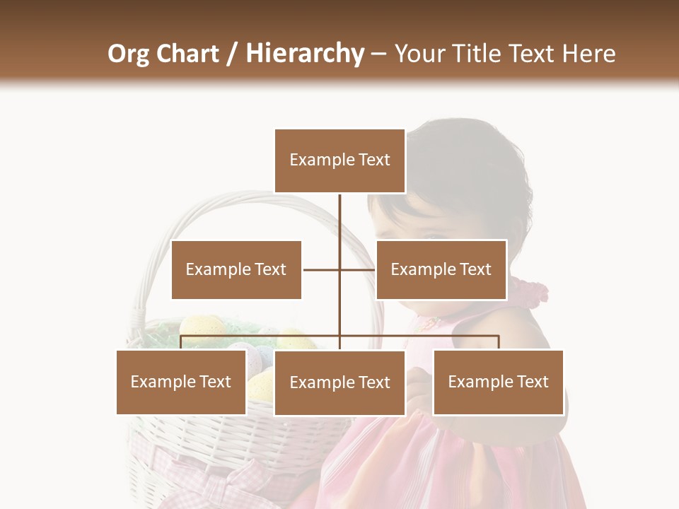 Biracial Smile Speckled PowerPoint Template