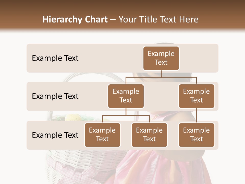 Biracial Smile Speckled PowerPoint Template