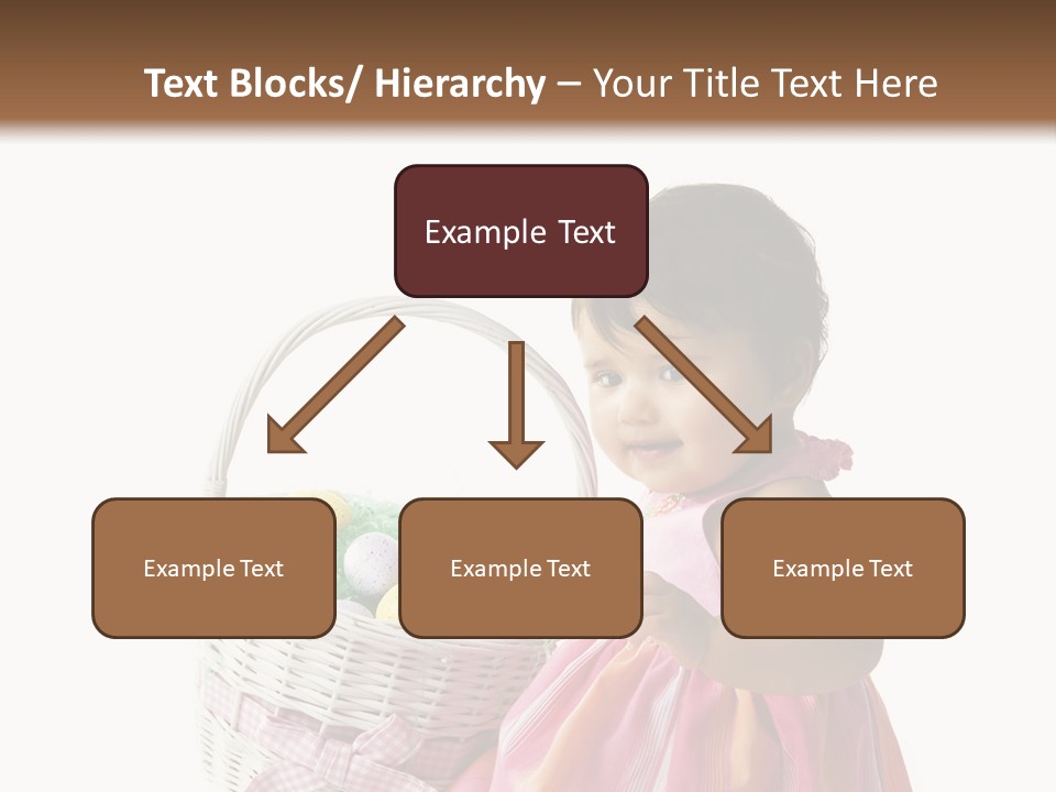 Biracial Smile Speckled PowerPoint Template
