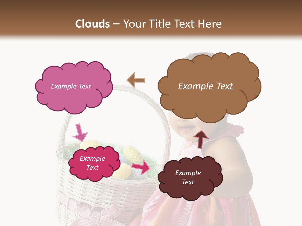 Biracial Smile Speckled PowerPoint Template
