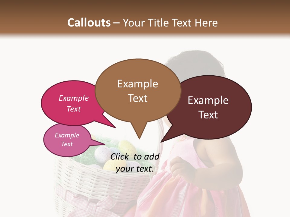 Biracial Smile Speckled PowerPoint Template