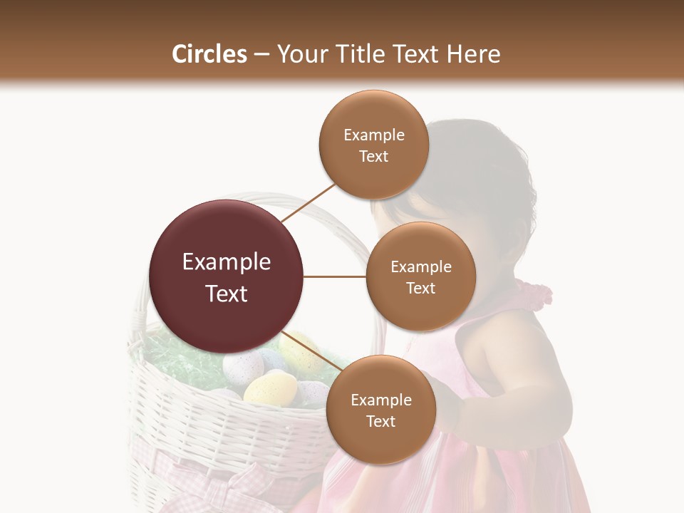 Biracial Smile Speckled PowerPoint Template