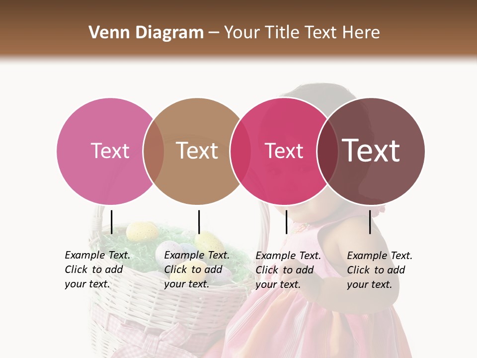 Biracial Smile Speckled PowerPoint Template