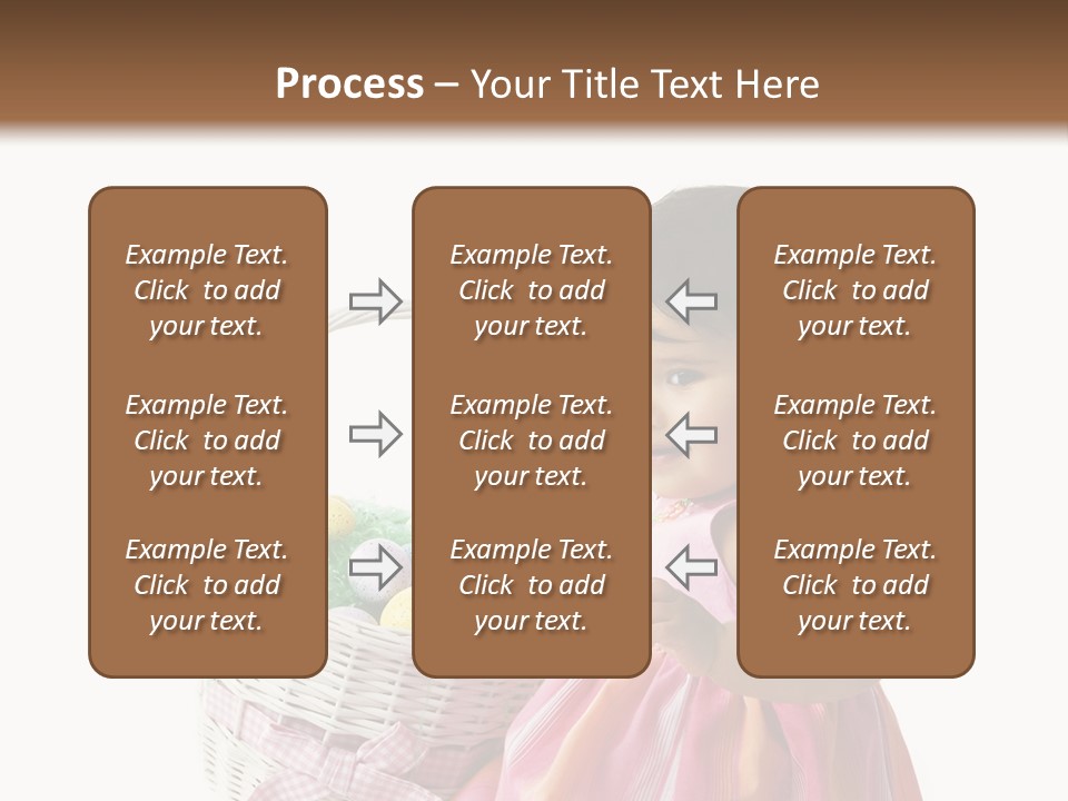 Biracial Smile Speckled PowerPoint Template