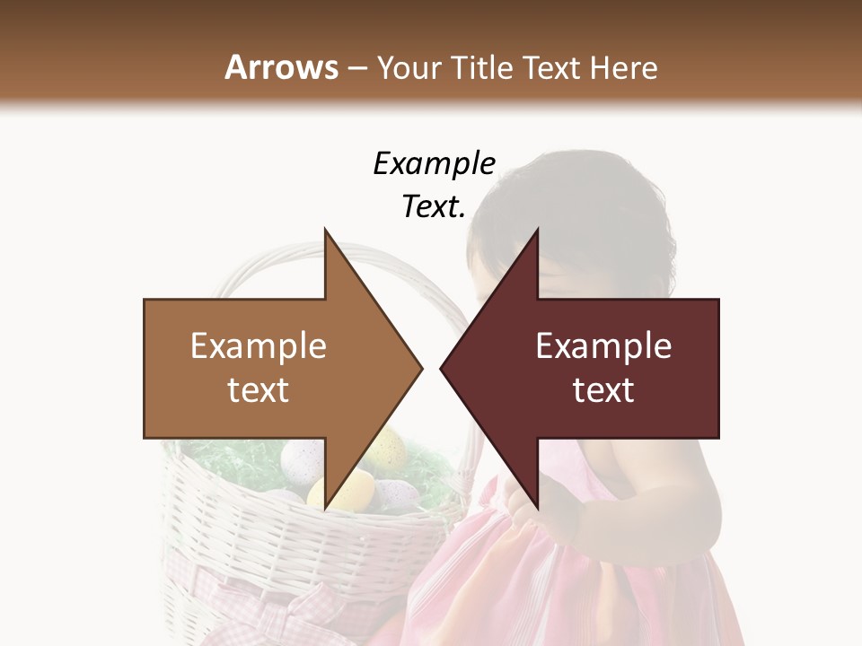 Biracial Smile Speckled PowerPoint Template