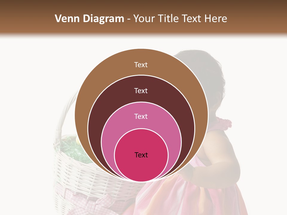Biracial Smile Speckled PowerPoint Template