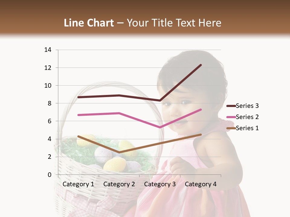 Biracial Smile Speckled PowerPoint Template