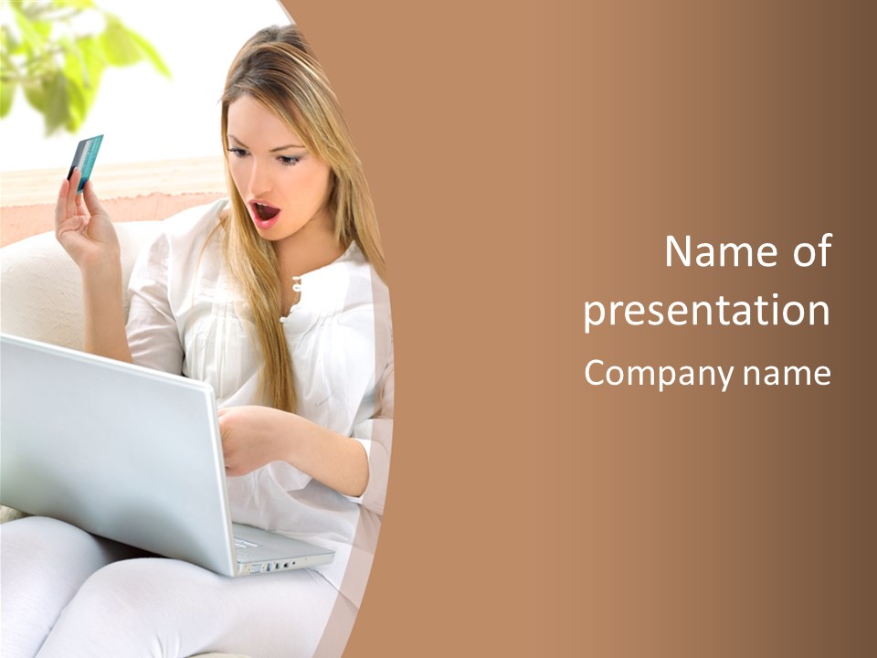 Payment Purchase Card PowerPoint Template