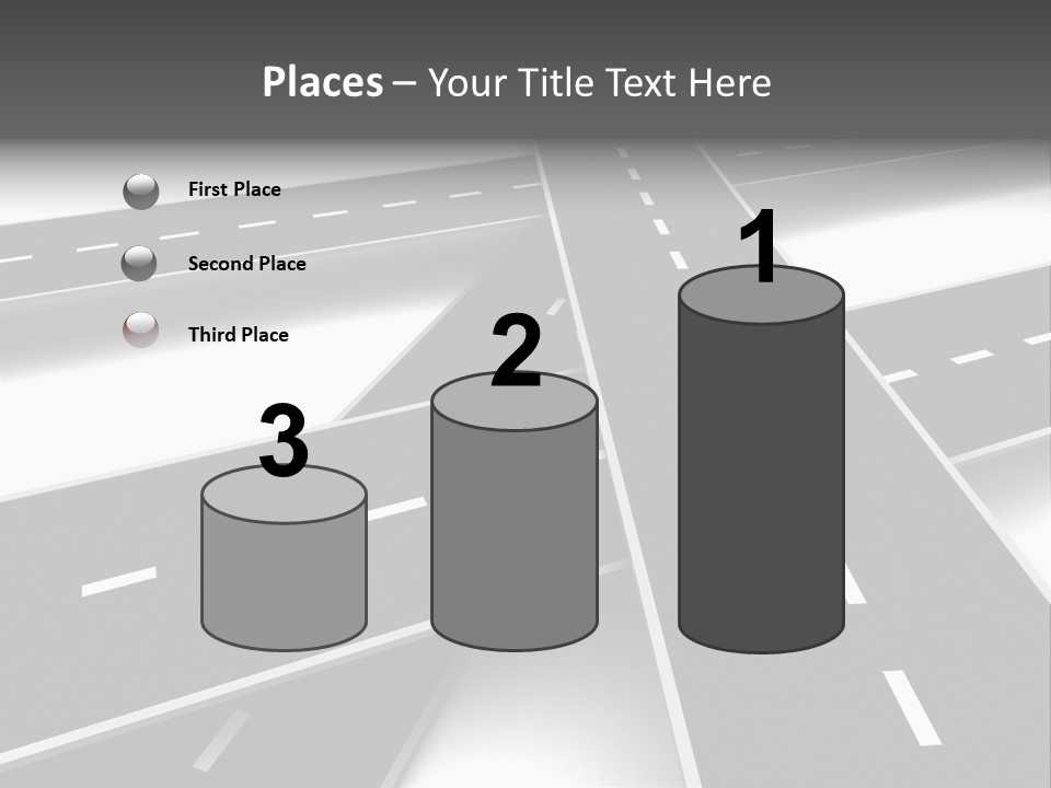 Transportation Turmoil Many PowerPoint Template